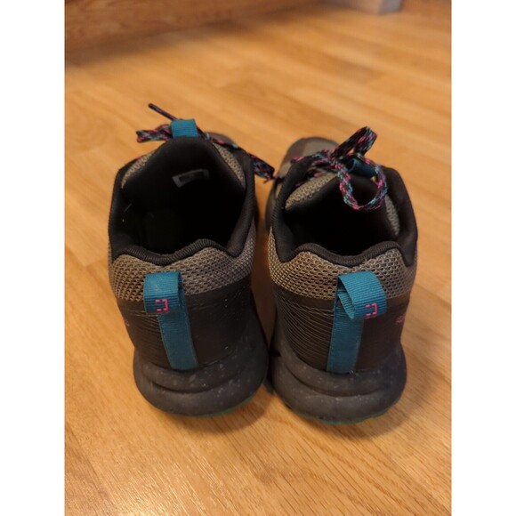 Kuru Atom Sneakers Shoes Womens 9 Lace Up Black Gray Comfort Hiking Outdoor - Picture 3 of 8